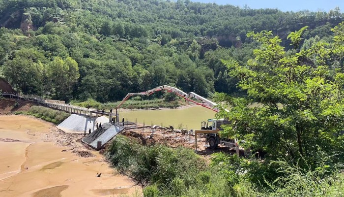 國慶攻堅正當(dāng)時！正寧縣四郎河項目沖刺收尾，奏響生態(tài)治理收官強音